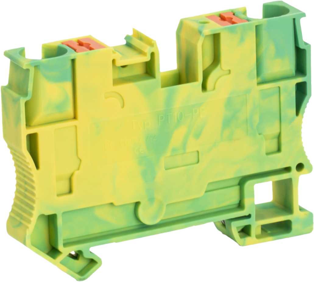 Derko 10mm Yay Baskılı Ray Klemens